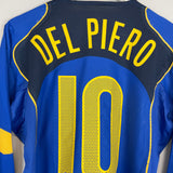 2004/05 JUVENTUS DEL PIERO #10 L/S THIRD SHIRT (L) NIKE