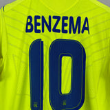 2008/09 LYON BENZEMA #10 THIRD SHIRT (M) ADIDAS