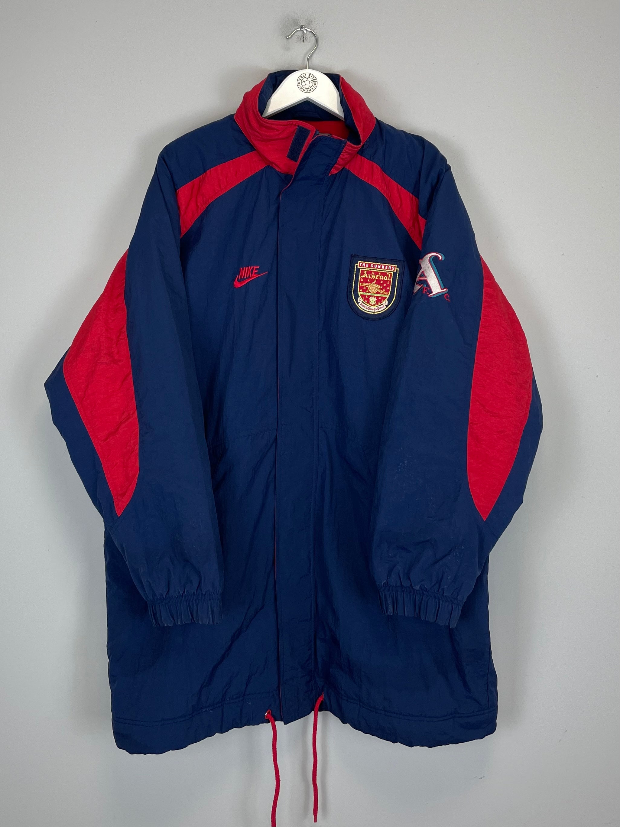 1995/96 ARSENAL BENCH COAT (L) NIKE