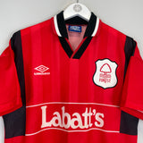 1994/96 NOTTINGHAM FOREST HOME SHIRT (M) UMBRO