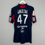 2010/11 LYON GHEZZAL #47 *PLAYER ISSUE* THIRD SHIRT (XL) ADIDAS