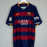 2015/16 BARCELONA NEYMAR JR #11 HOME SHIRT (XL) NIKE