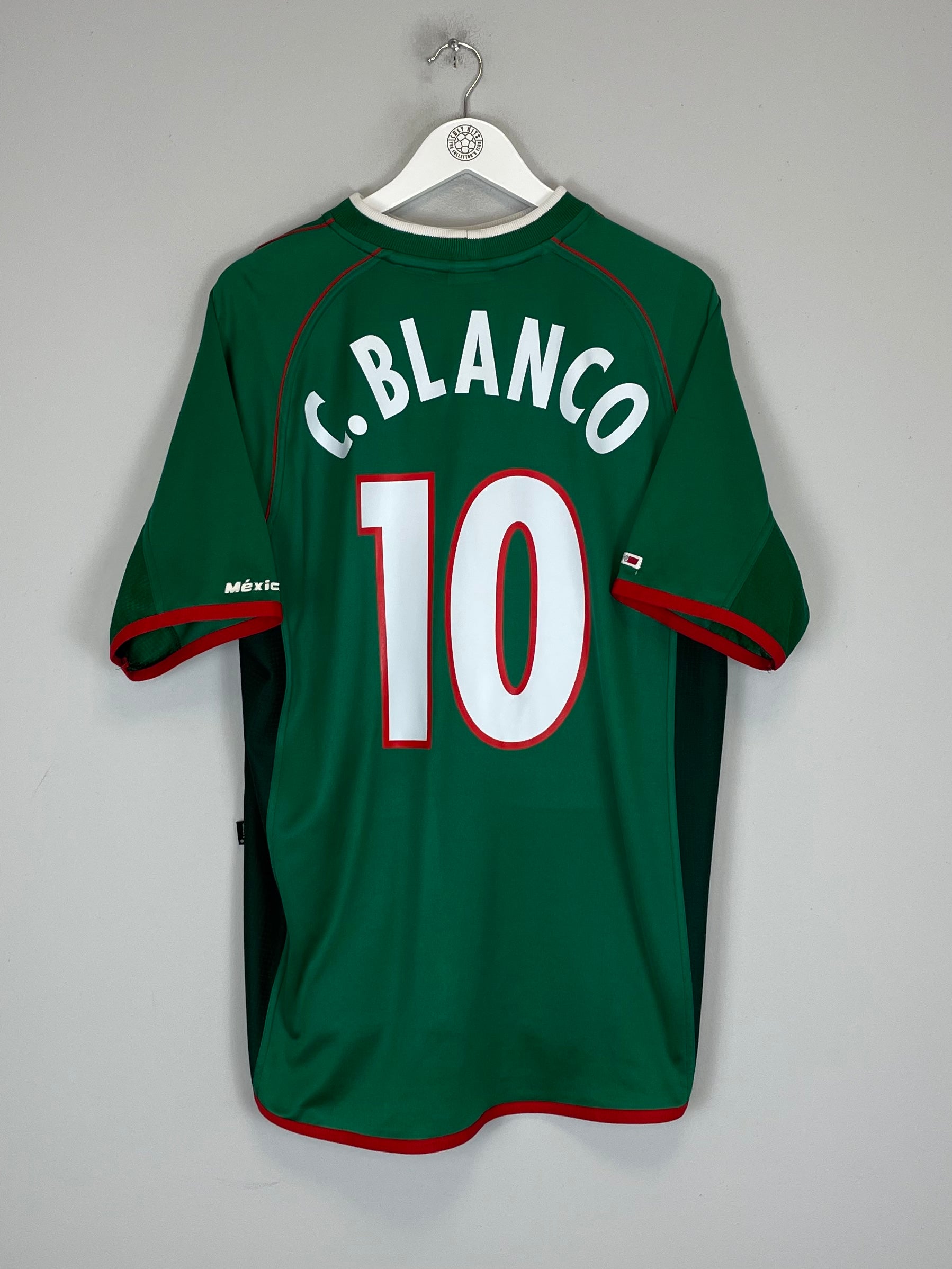 2002/03 MEXICO C.BLANCO #10 HOME SHIRT (XL) ATLETICA