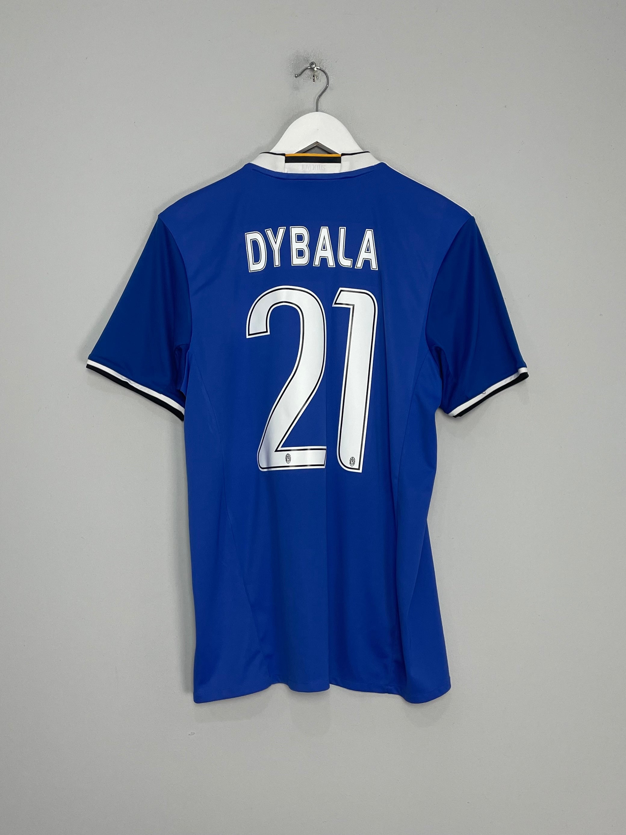 2016/17 JUVENTUS DYBALA #21 AWAY SHIRT (M) ADIDAS