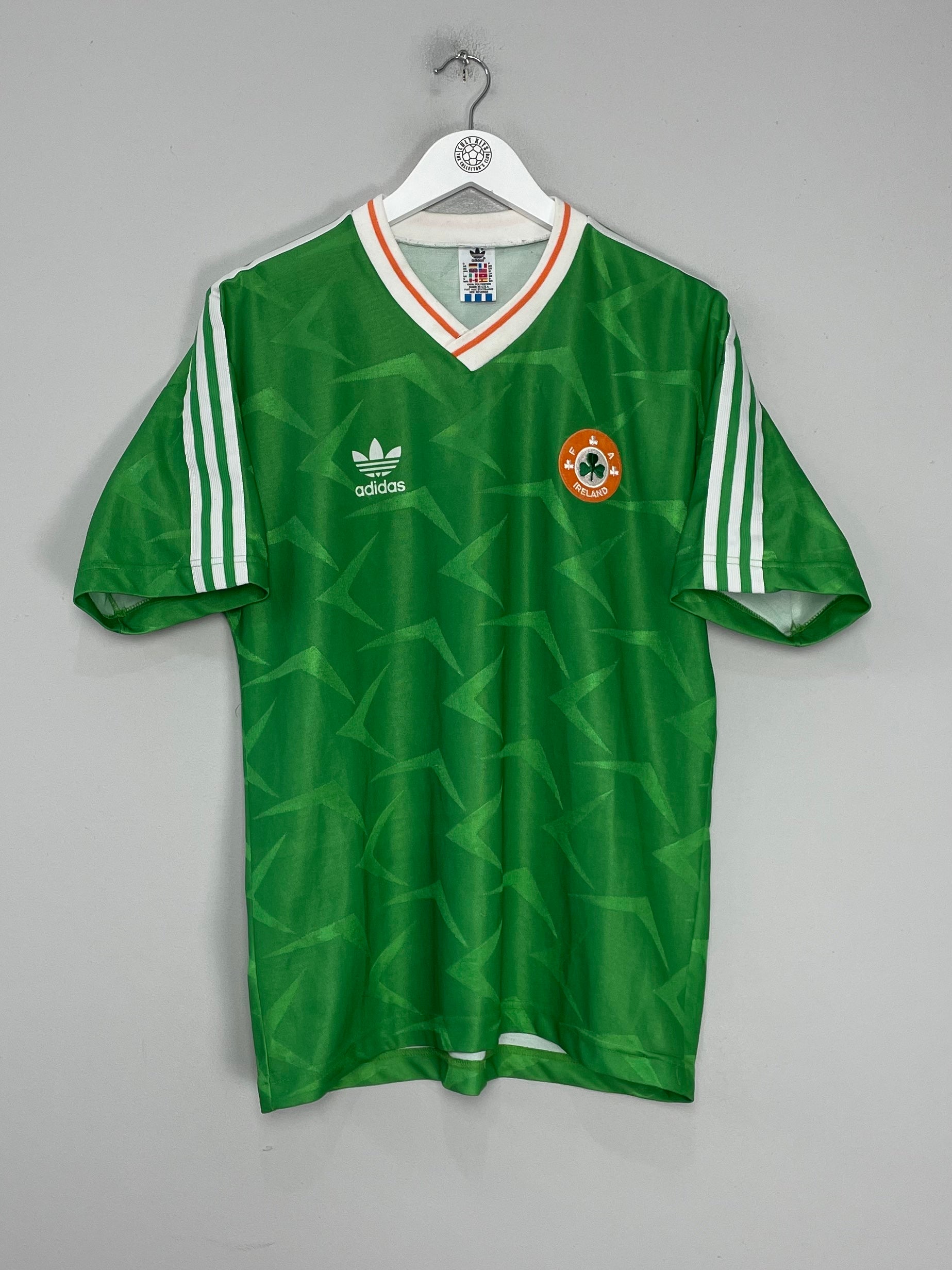 CULT KITS - 1990 IRELAND HOME SHIRT (M) ADIDAS – Cult Kits