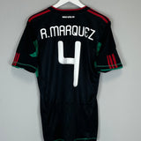 2010 MEXICO R.MARQUEZ #4 AWAY SHIRT (M) ADIDAS