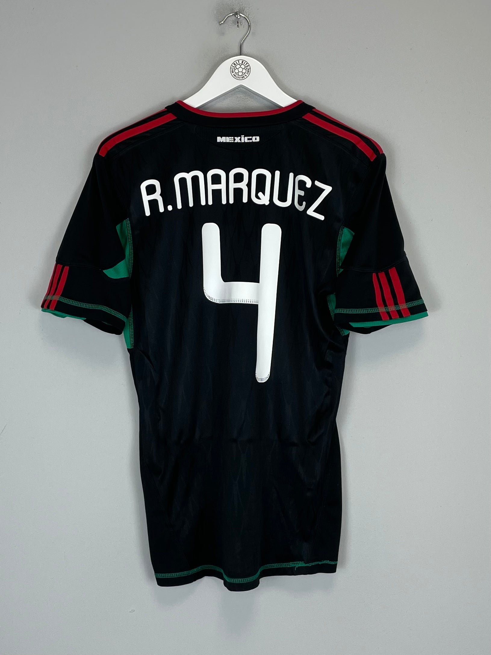 2010 MEXICO R.MARQUEZ #4 AWAY SHIRT (M) ADIDAS