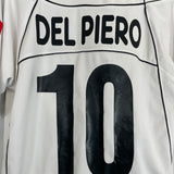 2002/03 JUVENTUS DEL PIERO #10 AWAY SHIRT (S) LOTTO