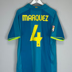 2007/08 BARCELONA MARQUEZ #4 AWAY SHIRT (L) NIKE