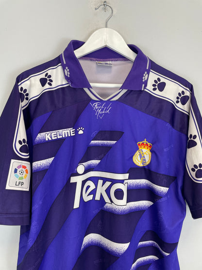 1994/96 REAL MADRID AWAY SHIRT (XL) KELME