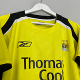 2006/07 MANCHESTER CITY #8 THIRD SHIRT (M) REEBOK