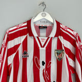 1997/98 ATHLETIC BILBAO L/S *PLAYER ISSUE* HOME SHIRT (S) KAPPA