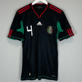 2010 MEXICO R.MARQUEZ #4 AWAY SHIRT (M) ADIDAS