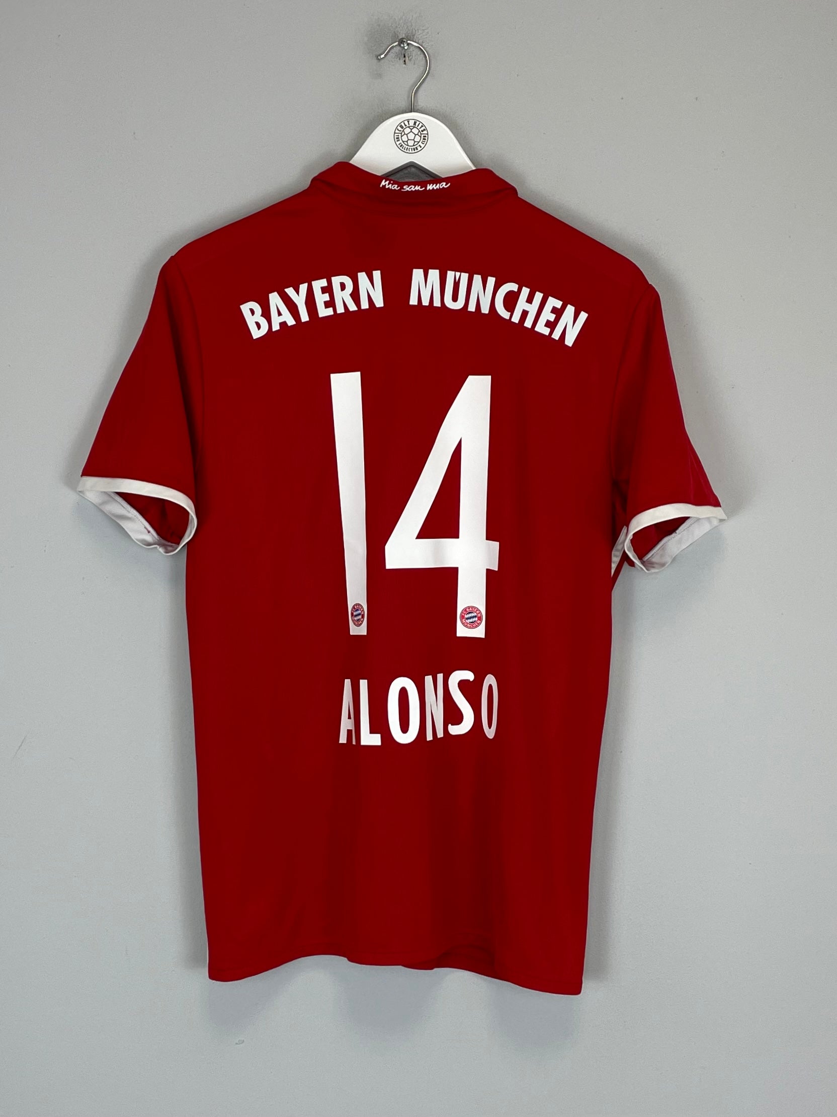 2016/17 BAYERN MUNICH ALONSO #14 HOME SHIRT (L) ADIDAS