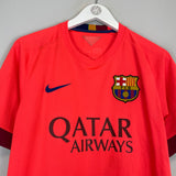 2014/15 BARCELONA MESSI #10 AWAY SHIRT (M) NIKE