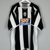 2004/05 JUVENTUS NEDVED #11 HOME SHIRT (XL) NIKE