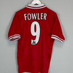 1996/98 LIVERPOOL FOWLER #9 HOME SHIRT (S) REEBOK