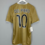 2008/09 JUVENTUS DEL PIERO #7 *BNWT* THIRD SHIRT (L) NIKE