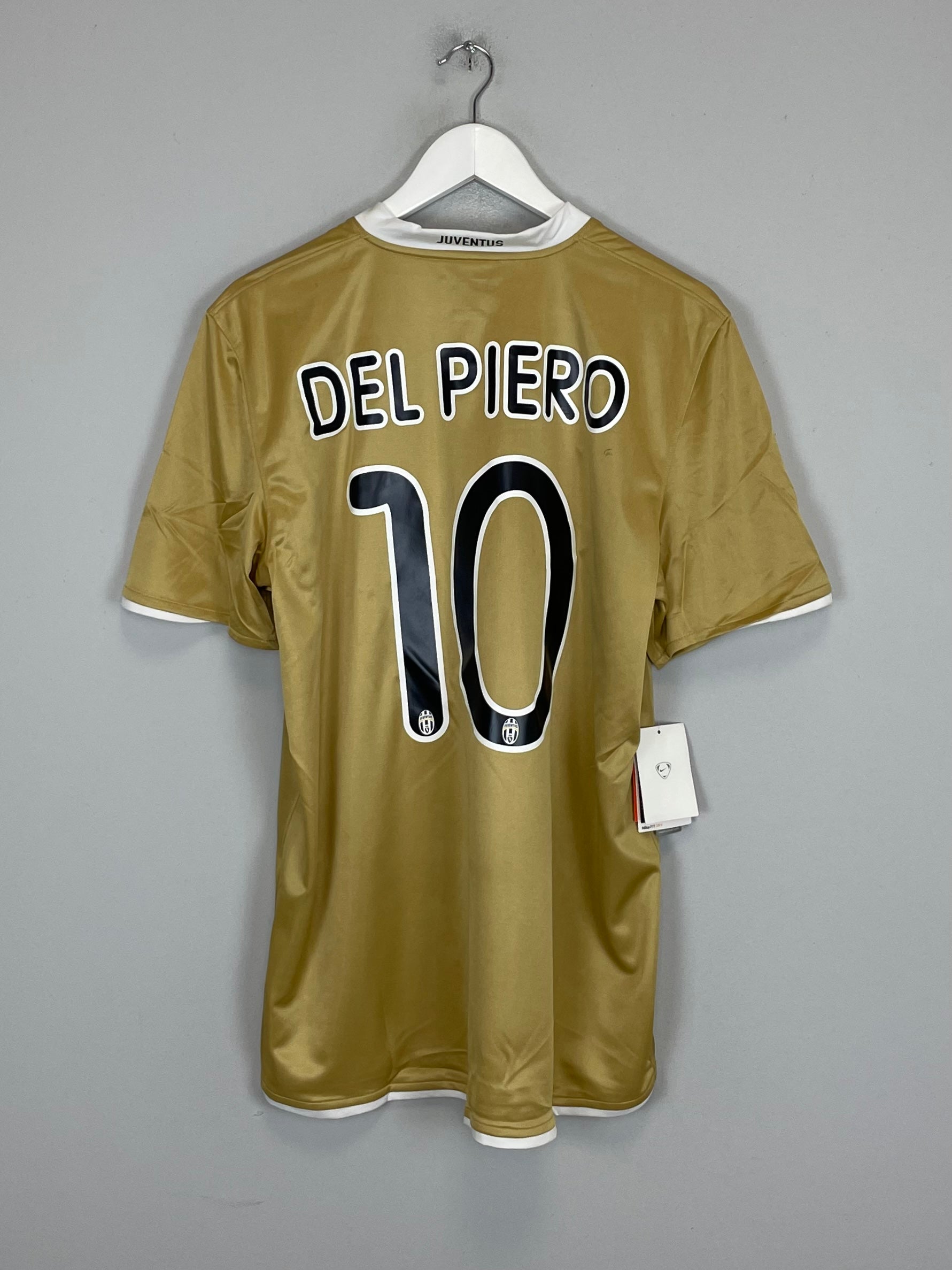 2008/09 JUVENTUS DEL PIERO #7 *BNWT* THIRD SHIRT (L) NIKE