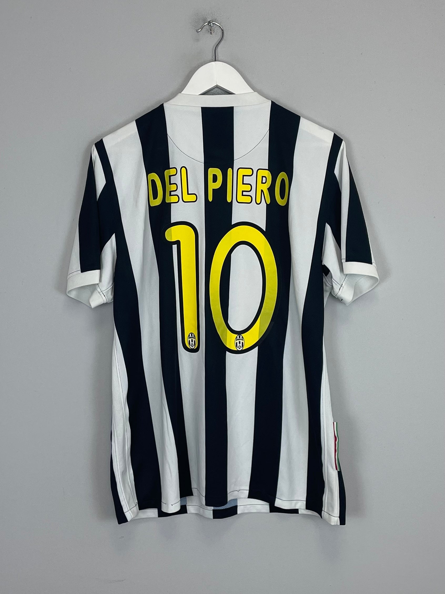 2009/10 JUVENTUS DEL PIERO #10 HOME SHIRT (L) NIKE