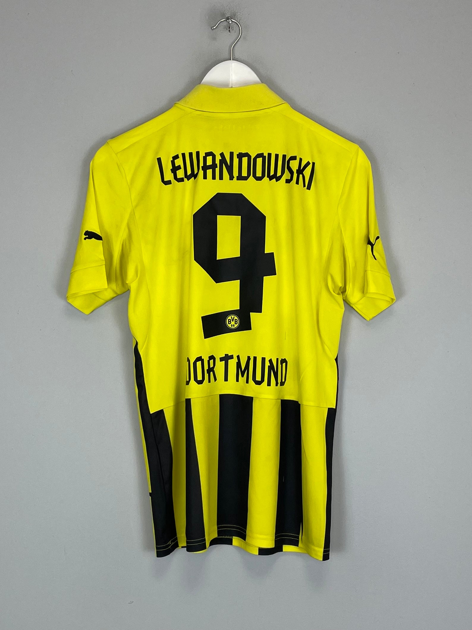 2012/13 DORTMUND LEWANDOWSKI #9 HOME SHIRT (S) PUMA