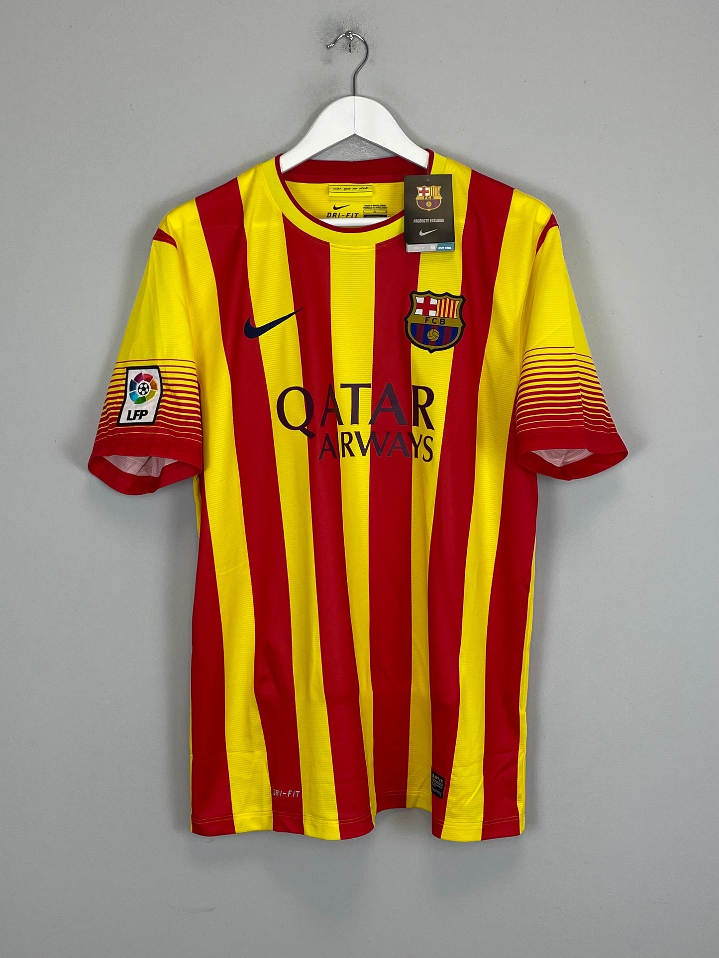 2014/15 BARCELONA MESSI #10 *BNWT* AWAY SHIRT (L) NIKE