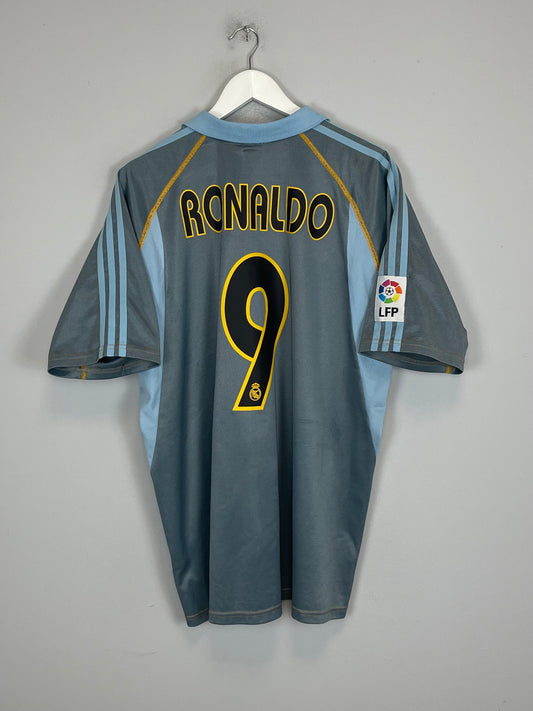 2003/04 REAL MADRID RONALDO #9 THIRD SHIRT (L) ADIDAS