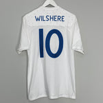 2010/11 ENGLAND WILSHERE #10 HOME SHIRT (M) UMBRO