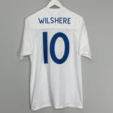 2010/11 ENGLAND WILSHERE #10 HOME SHIRT (M) UMBRO