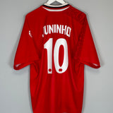 1996/97 MIDDLESBROUGH JUNINHO #10 HOME SHIRT (L) ERREA