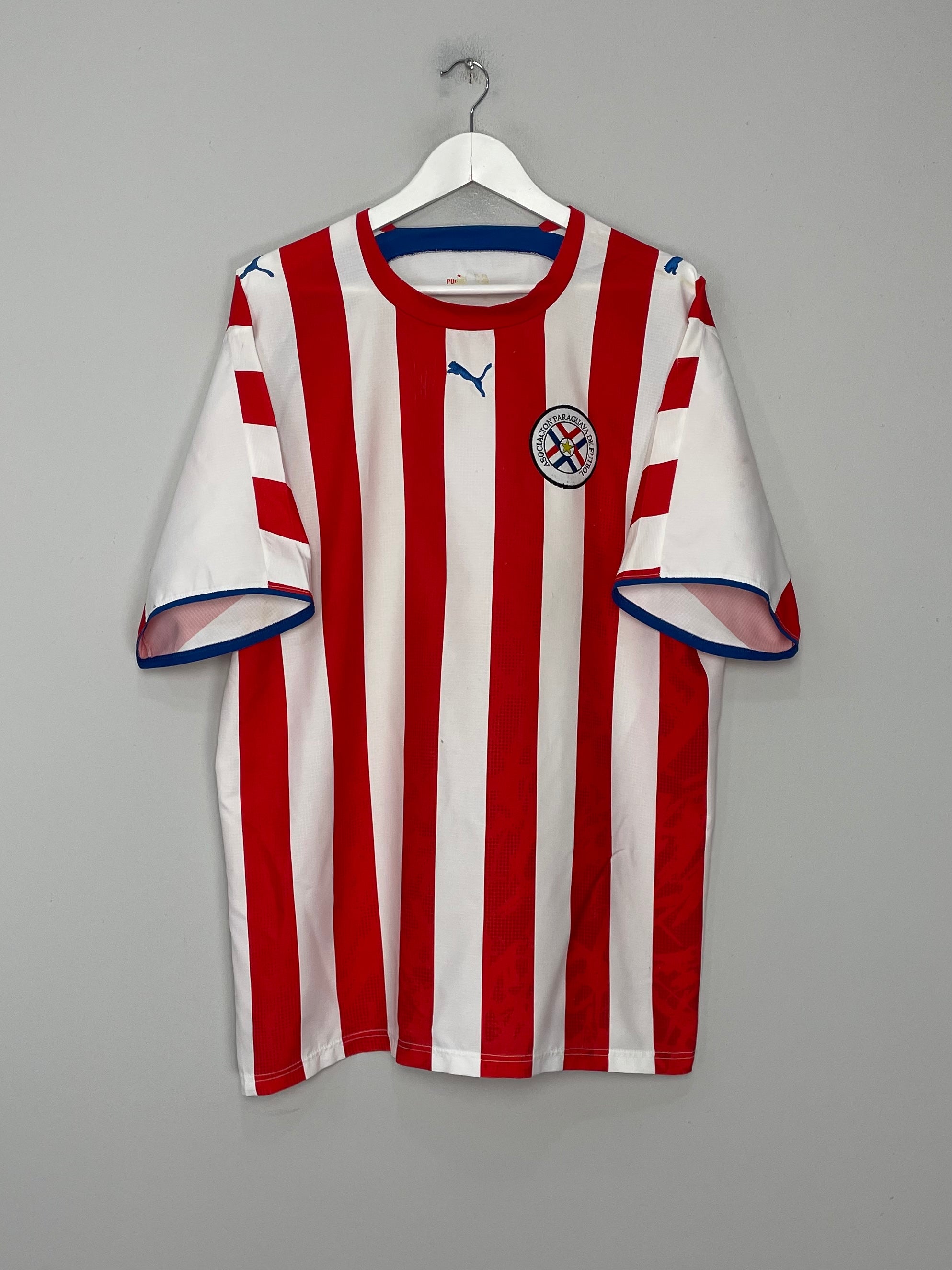 2006/07 PARAGUAY HOME SHIRT (XXL) PUMA