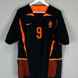 2002/04 NETHERLANDS V.NISTELROOY #9 *PLAYER ISSUE* AWAY SHIRT (L) NIKE