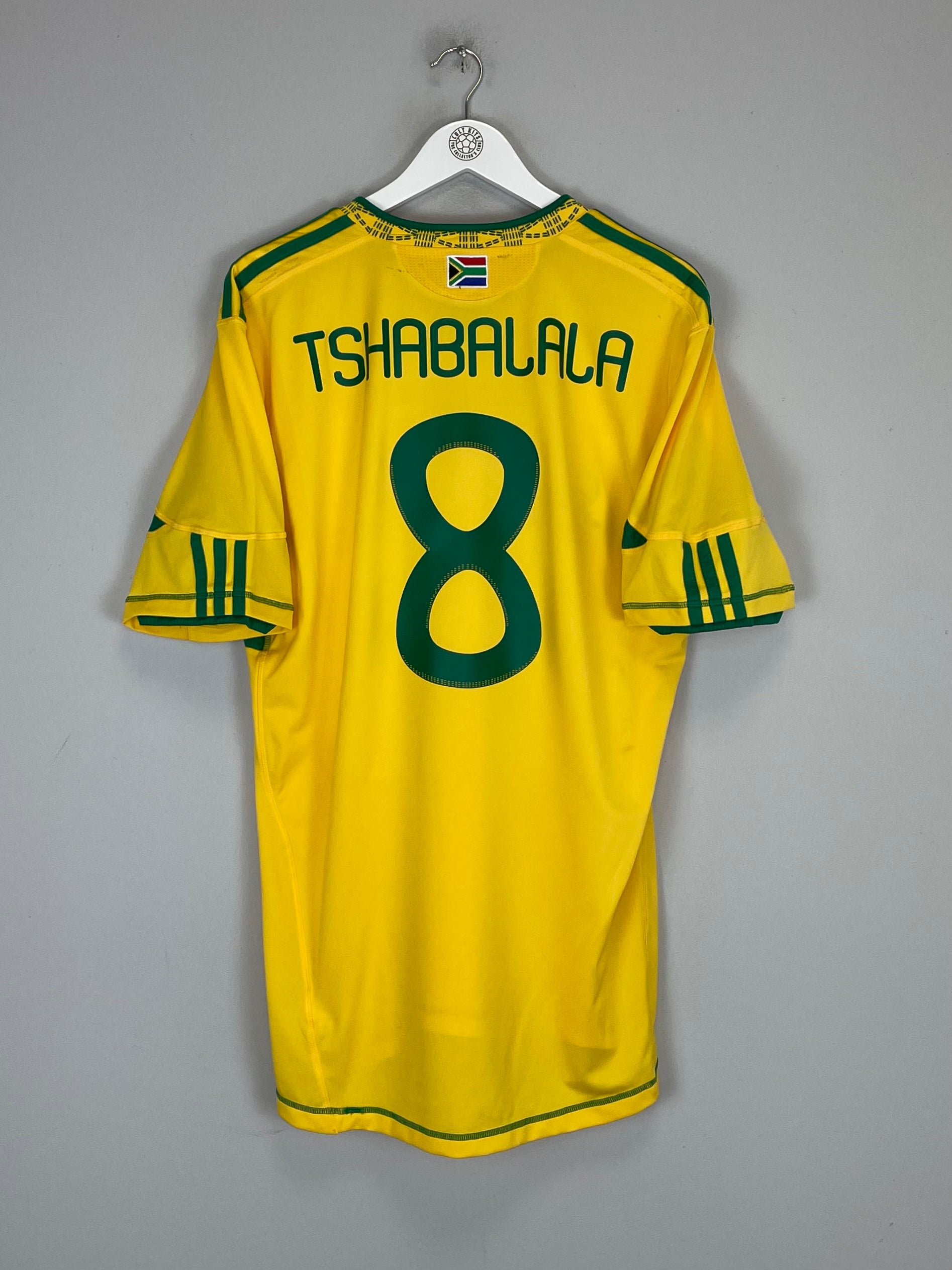 2010 SOUTH AFRICA TSHABALALA #8 HOME SHIRT (XL) ADIDAS