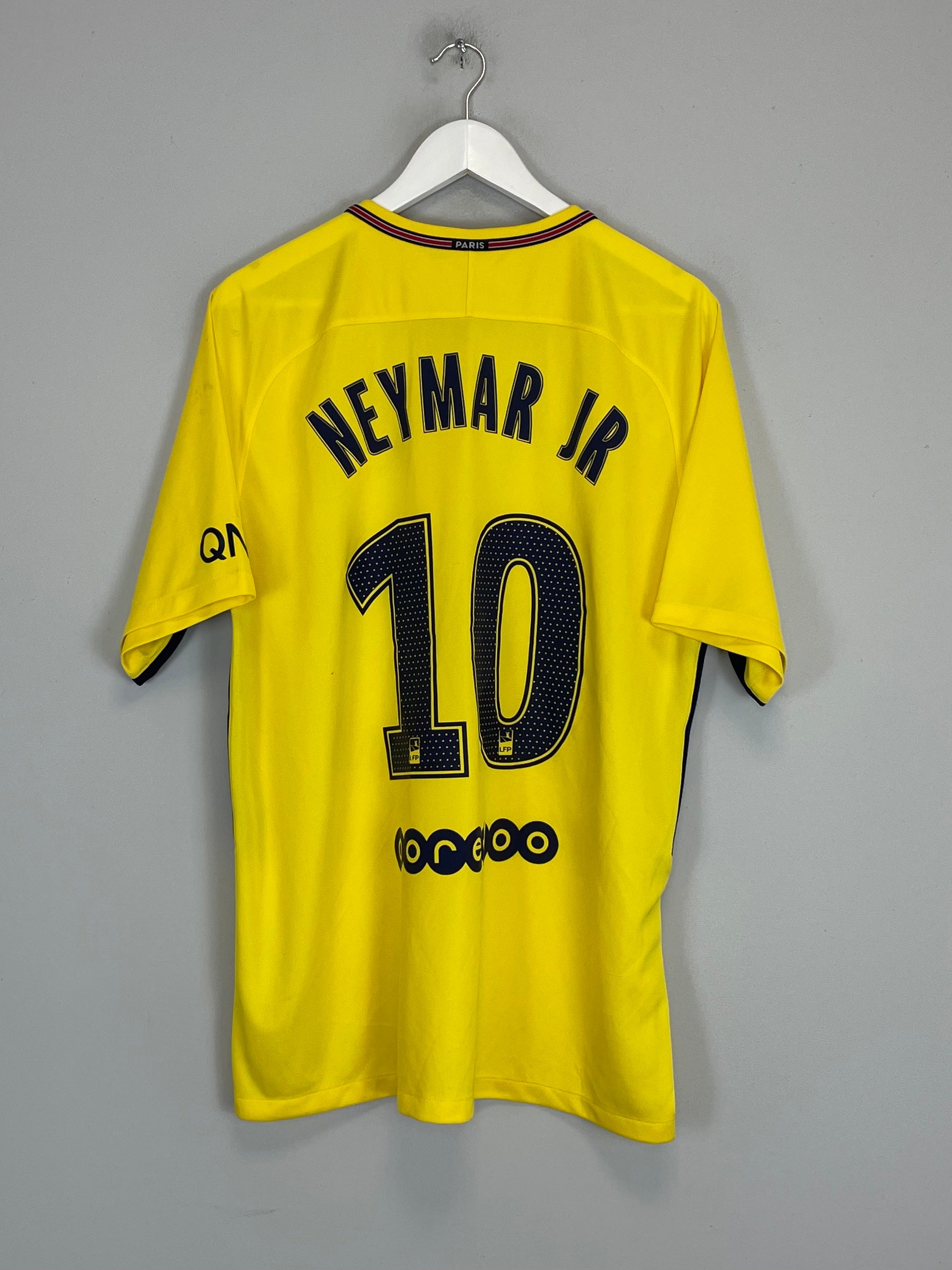 2017/18 PSG NEYMAR JR #10 AWAY SHIRT (XL) NIKE