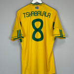 2010 SOUTH AFRICA TSHABALALA #8 HOME SHIRT (L) ADIDAS