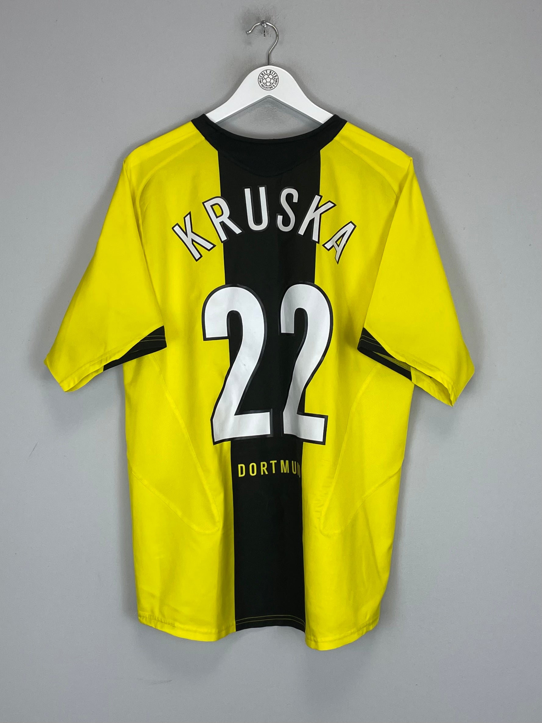 2004/06 DORTMUND KRUSHKA #22 HOME SHIRT (L) NIKE