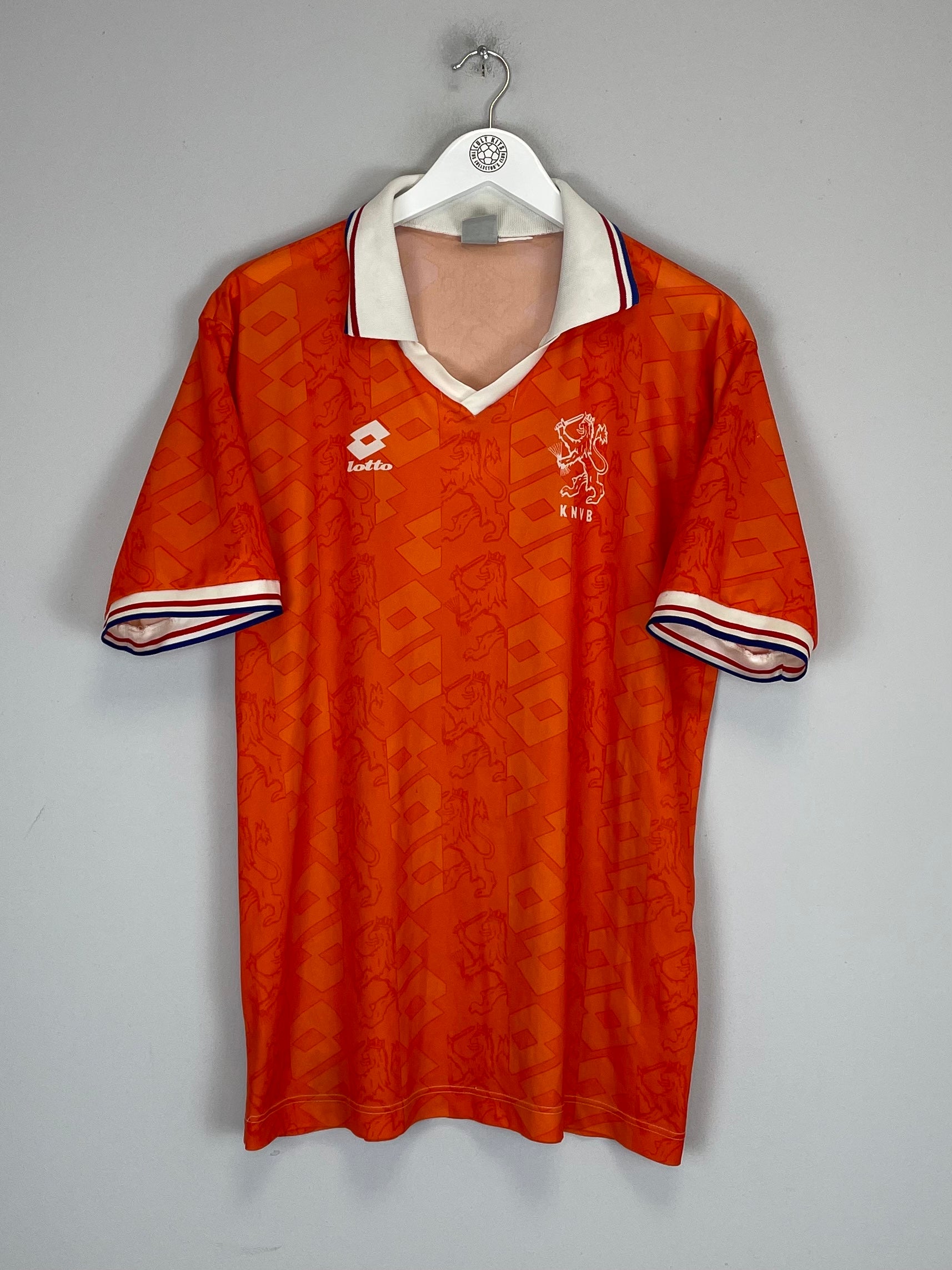 1994 NETHERLANDS HOME SHIRT (L) LOTTO