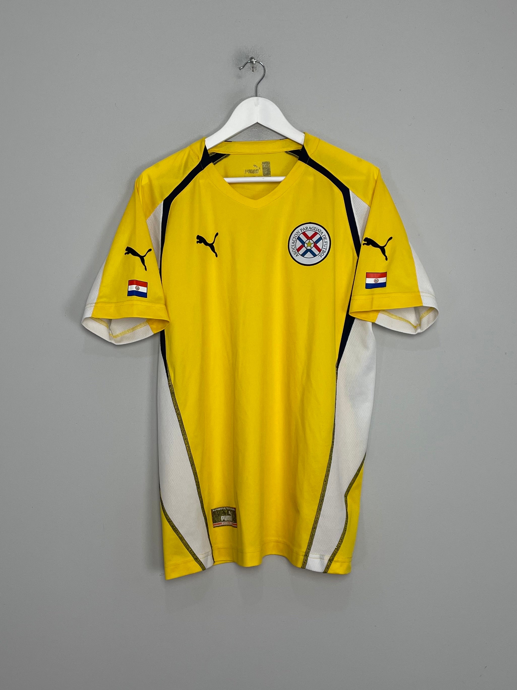 2004/06 PARAGUAY AWAY SHIRT (XL) PUMA