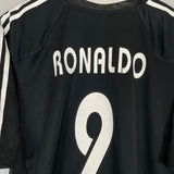 2004/05 REAL MADRID RONALDO #9 AWAY SHIRT (XL) ADIDAS