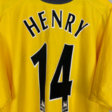 2005/06 ARSENAL HENRY #14 AWAY SHIRT (XXL) NIKE