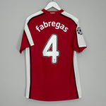 2008/10 ARSENAL FABREGAS #4 C/L HOME SHIRT (S) NIKE