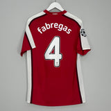 2008/10 ARSENAL FABREGAS #4 C/L HOME SHIRT (S) NIKE