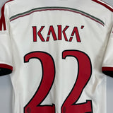 2014/15 AC MILAN KAKA #22 AWAY SHIRT (S) ADIDAS