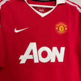 2010/11 MANCHESTER UNITED CHICHARITO #14 HOME SHIRT (L) NIKE