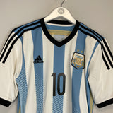 2013/15 ARGENTINA MESSI #10 HOME SHIRT (M) ADIDAS