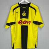 2005/06 DORTMUND KRUSHKA #22 HOME SHIRT (L) NIKE