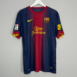 2012/13 BARCELONA MESSI #10 HOME SHIRT (L) NIKE