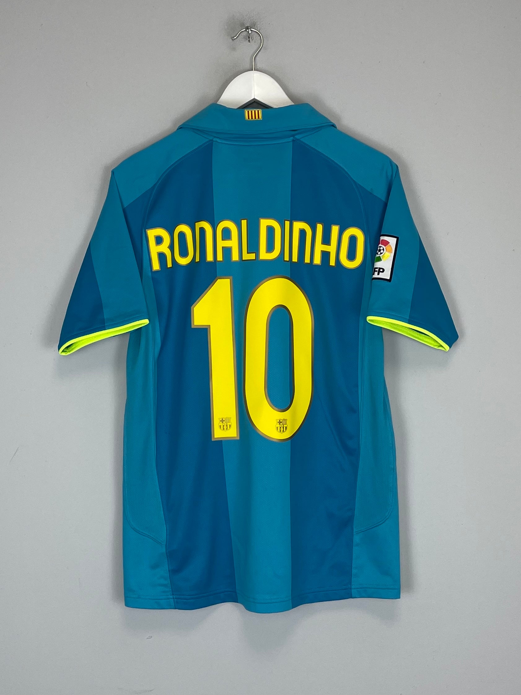 2007/08 BARCELONA RONALDINHO #10 AWAY SHIRT (S) NIKE