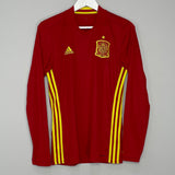 2016/17 SPAIN L/S HOME SHIRT (S) ADIDAS