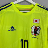 2013/14 JAPAN KAGAWA #10 *PLAYER ISSUE* L/S AWAY SHIRT (L) ADIDAS